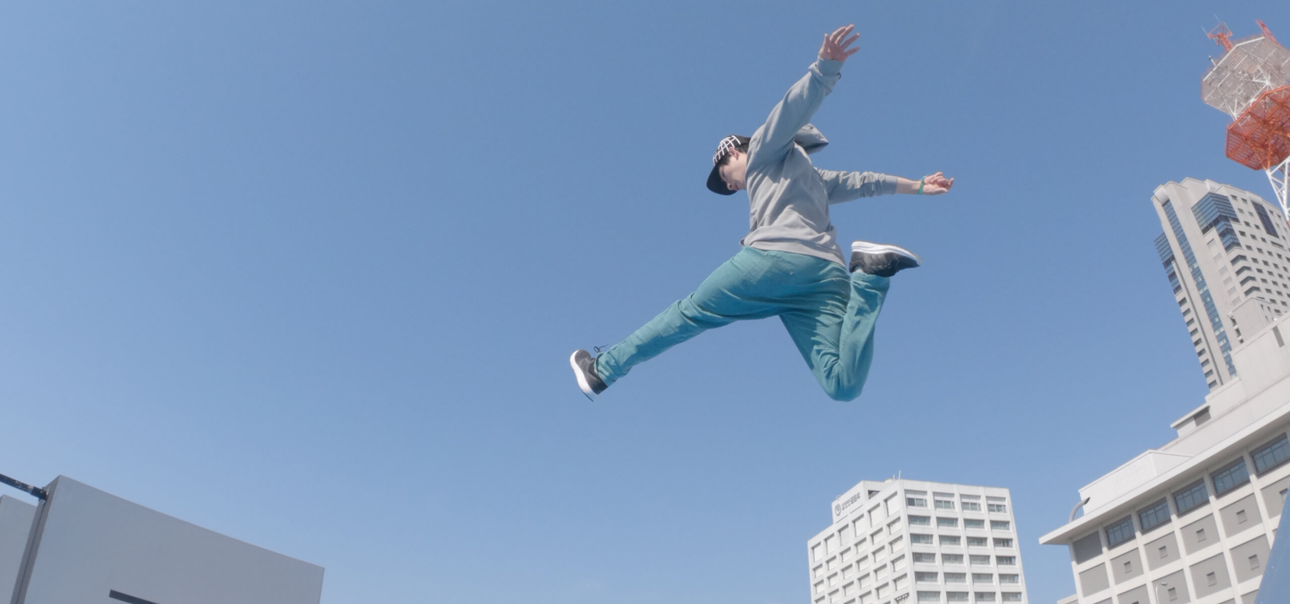 Parkour Top Of Japan In Awaji 21 Presented By Xperia Live Link